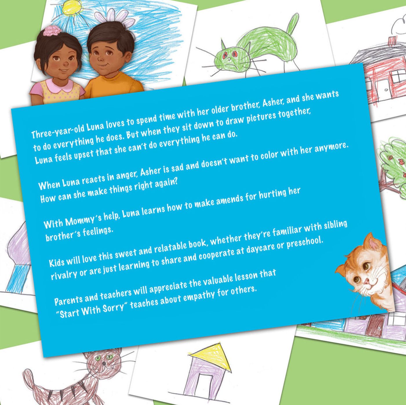 Start With Sorry: A Children's Picture Book With Lessons in Empathy, Sharing, Manners & Anger Management