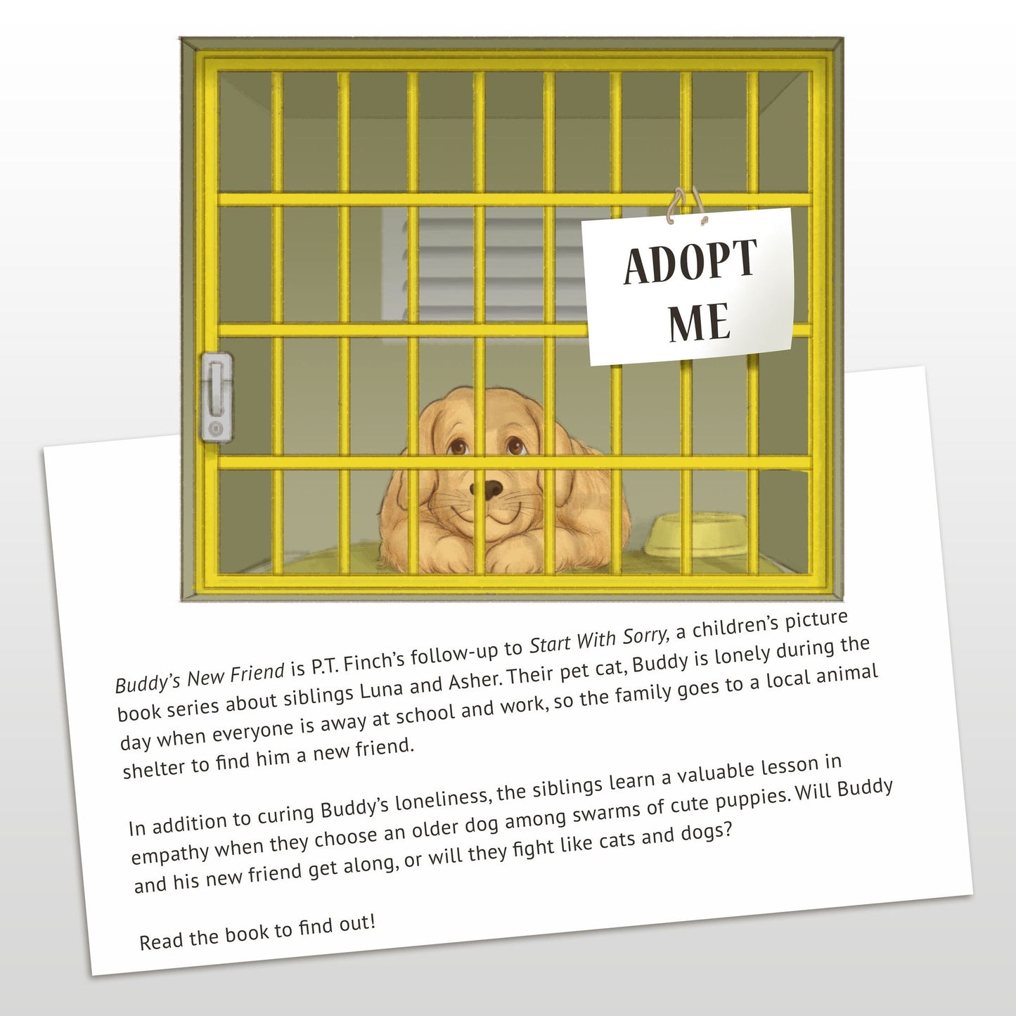Buddy's New Friend: A Children's Picture Book Teaching Compassion for Animals