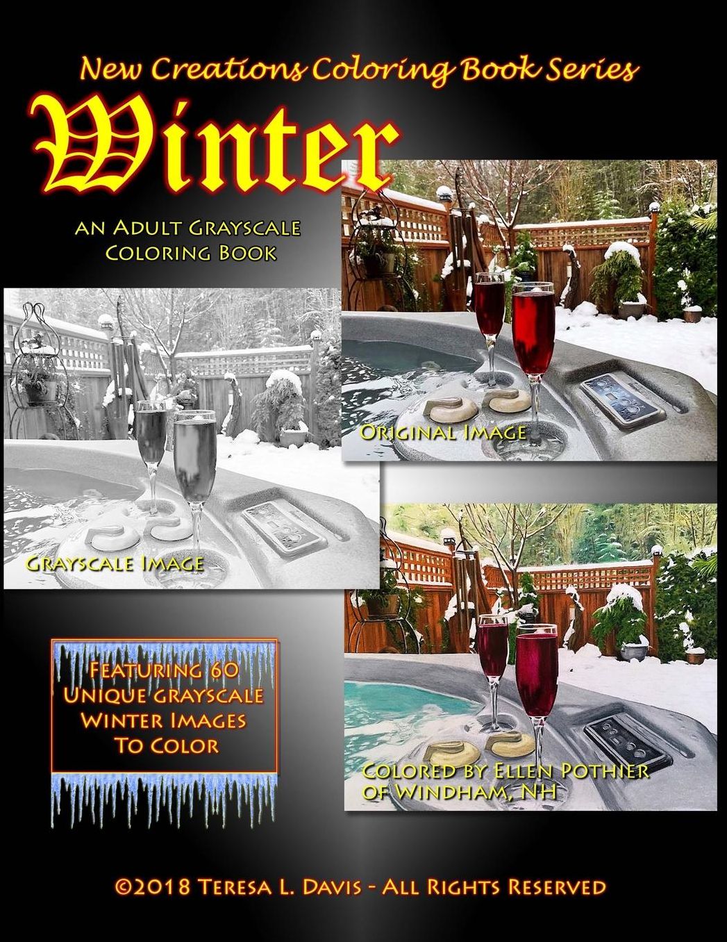 New Creations Coloring Book Series: Winter
