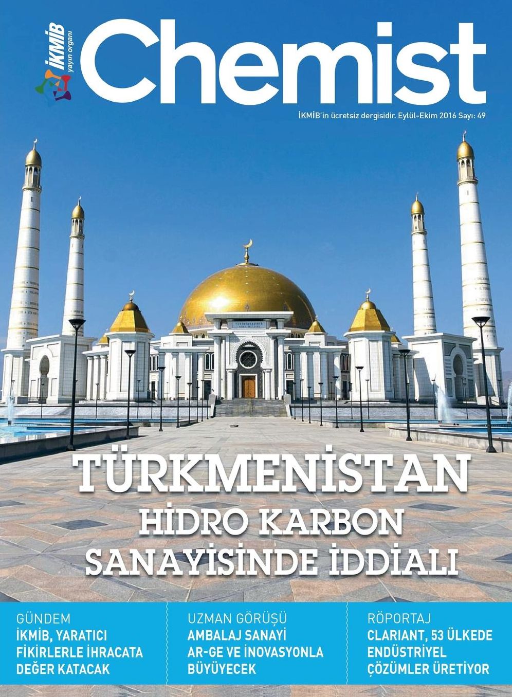 CHEMIST N.49: TÜRKMENISTAN HIDRO KARBON SANAYISINDE IDDIALI