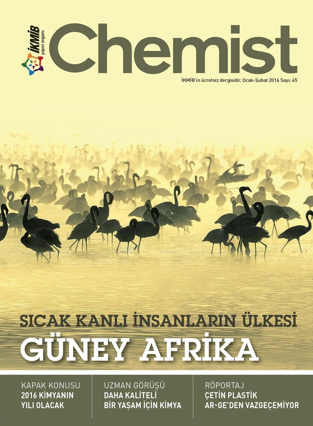 Chemist n.45: SICAK KANLI INSANLARIN ÜLKESI AFRIKA