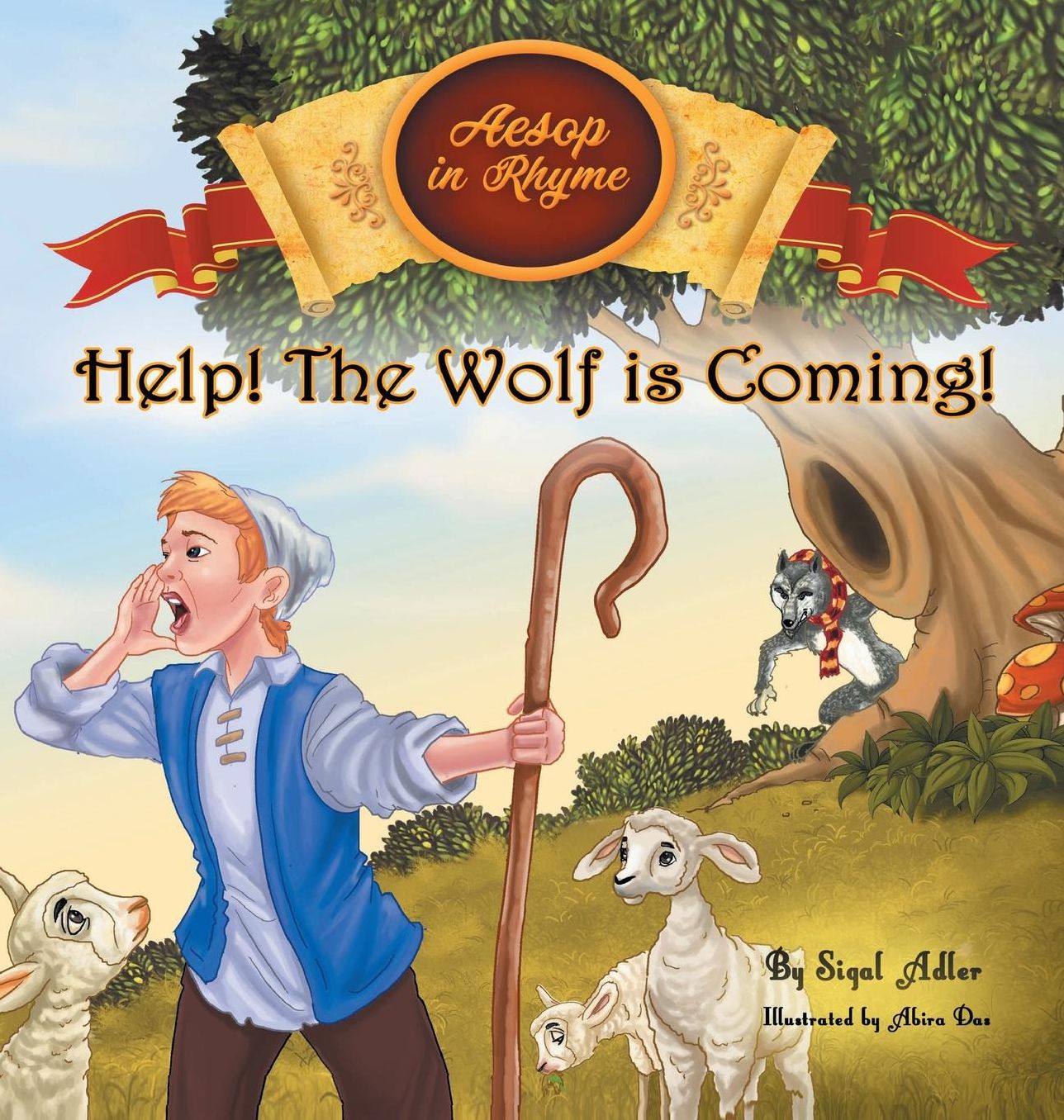 Help! the Wolf Is Coming!: Children Bedtime Story Picture Book
