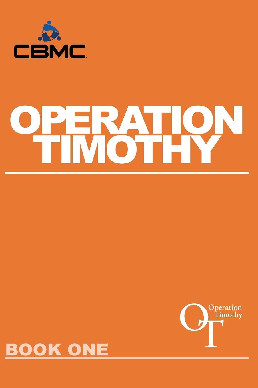 Operation Timothy Original: Book 1 (1970)