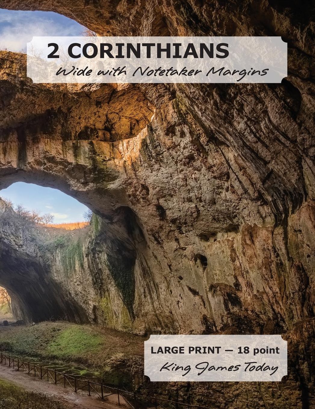 2 CORINTHIANS Wide with Notetaker Margins: LARGE PRINT - 18 point, King James Today