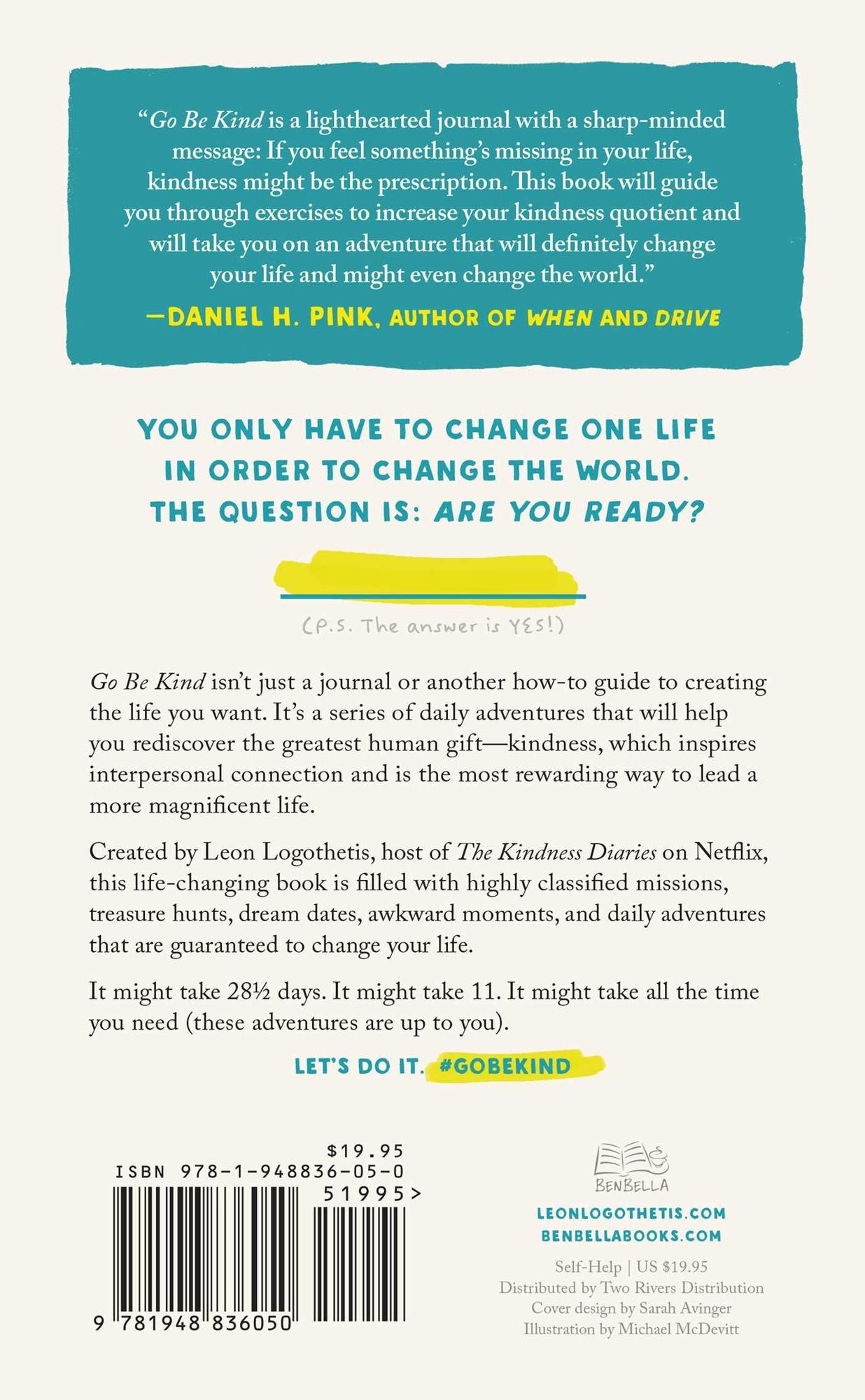 Go Be Kind: 28 1/2 Adventures Guaranteed to Make You Happier