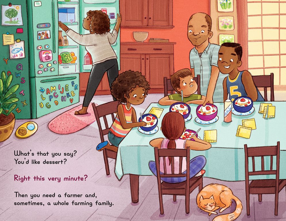 Right This Very Minute : A table-to-farm book about food and farming