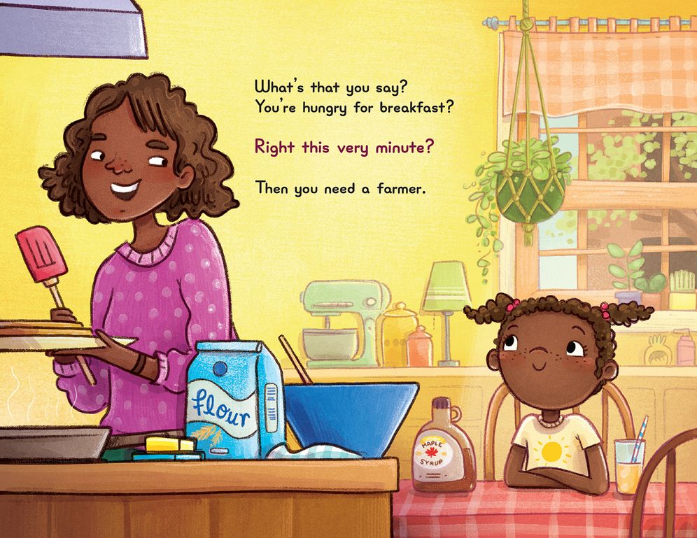 Right This Very Minute : A table-to-farm book about food and farming