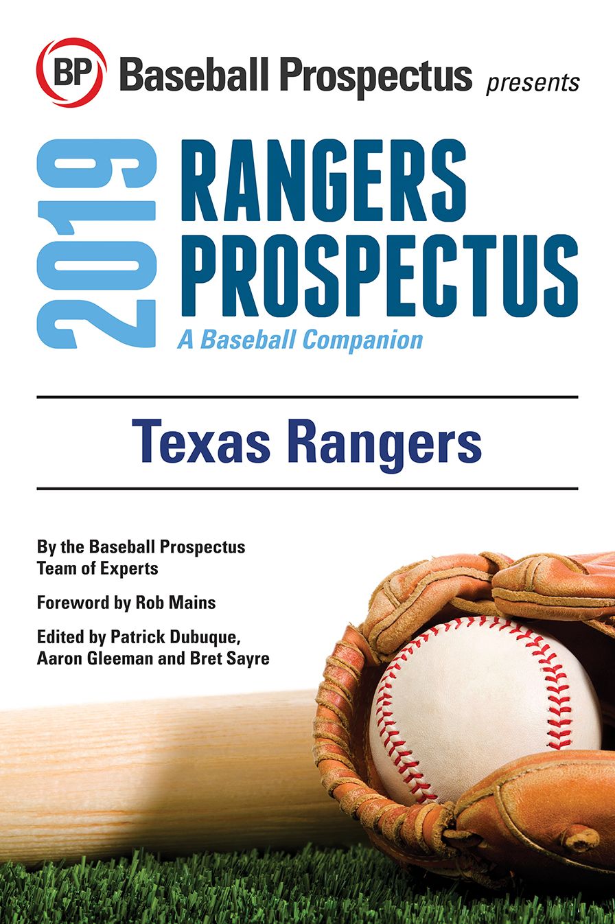 Texas Rangers 2019: A Baseball Companion