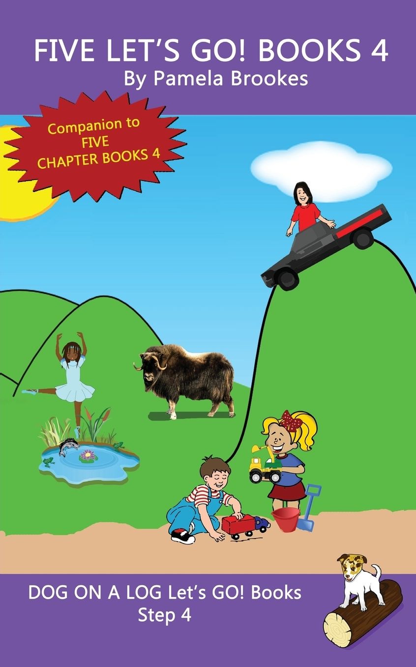 Five Let's Go! Books 4: Decodable Books for Phonics Readers and Dyslexia/Dyslexic Learners