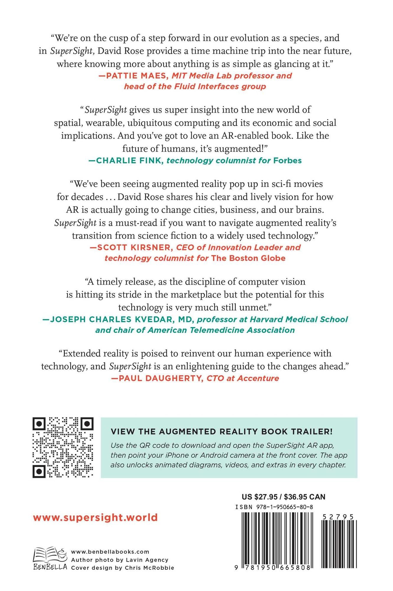 SuperSight: What Augmented Reality Means for Our Lives, Our Work, and the Way We Imagine the Future