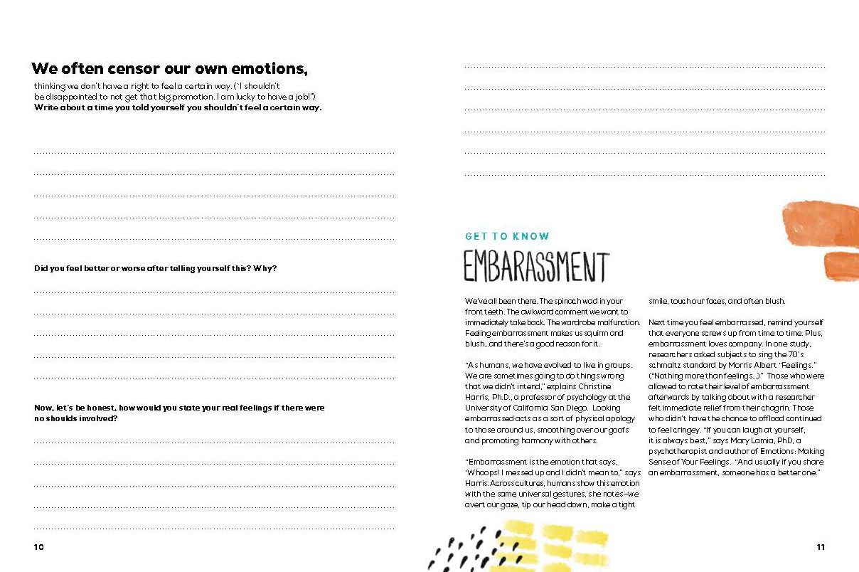 Embrace Your Emotions: A Self-Care Journal to Discover the Wisdom of Your Feelings