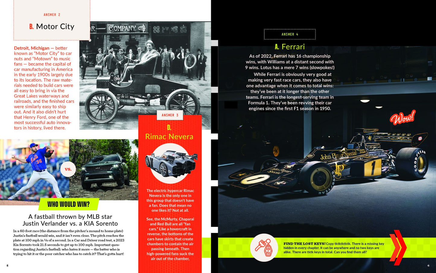 Car and Driver Trivia Zone: 180 Outrageous Facts About the World's Coolest Cars