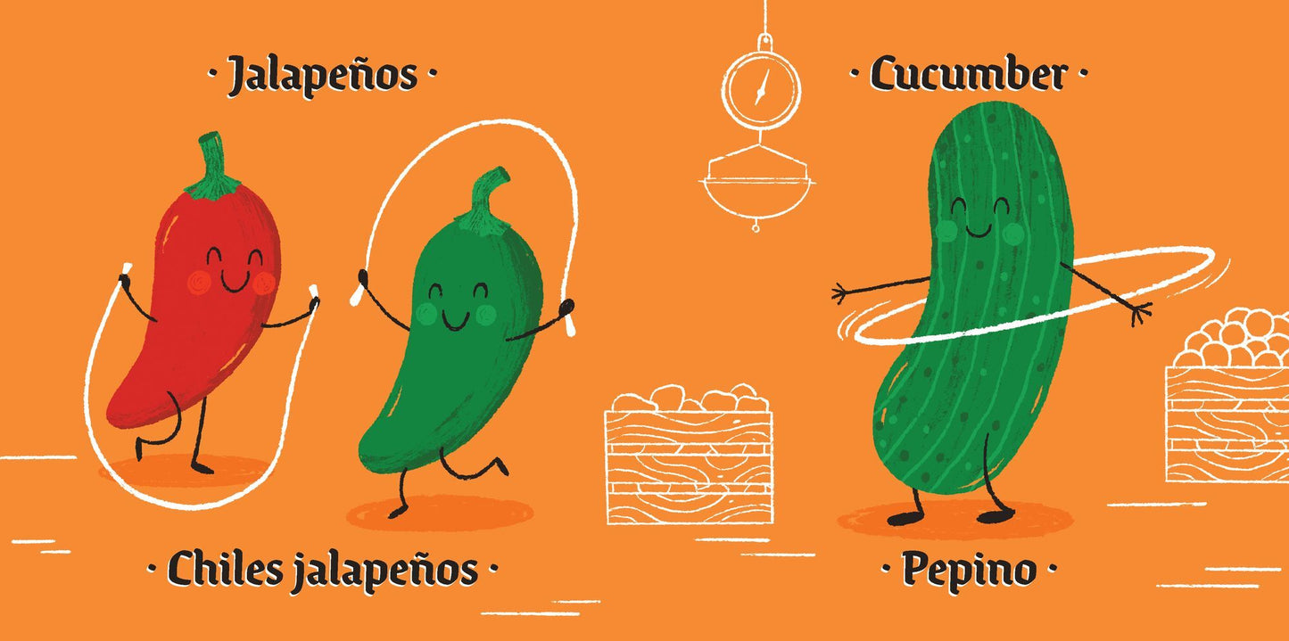Vegetables That Are Fruits: A Bilingual Fruits Book