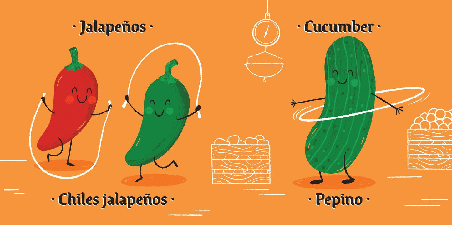Vegetables That Are Fruits: A Bilingual Fruits Book