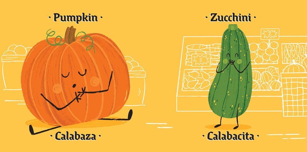 Vegetables That Are Fruits: A Bilingual Fruits Book