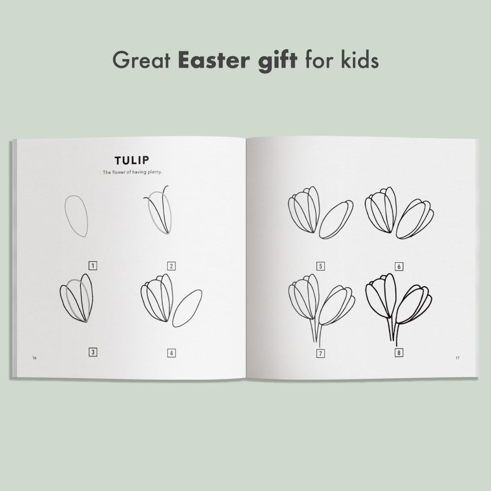 Spring Things: How to Draw Books for Kids with Easter Eggs, Bunnies, Flowers, and More