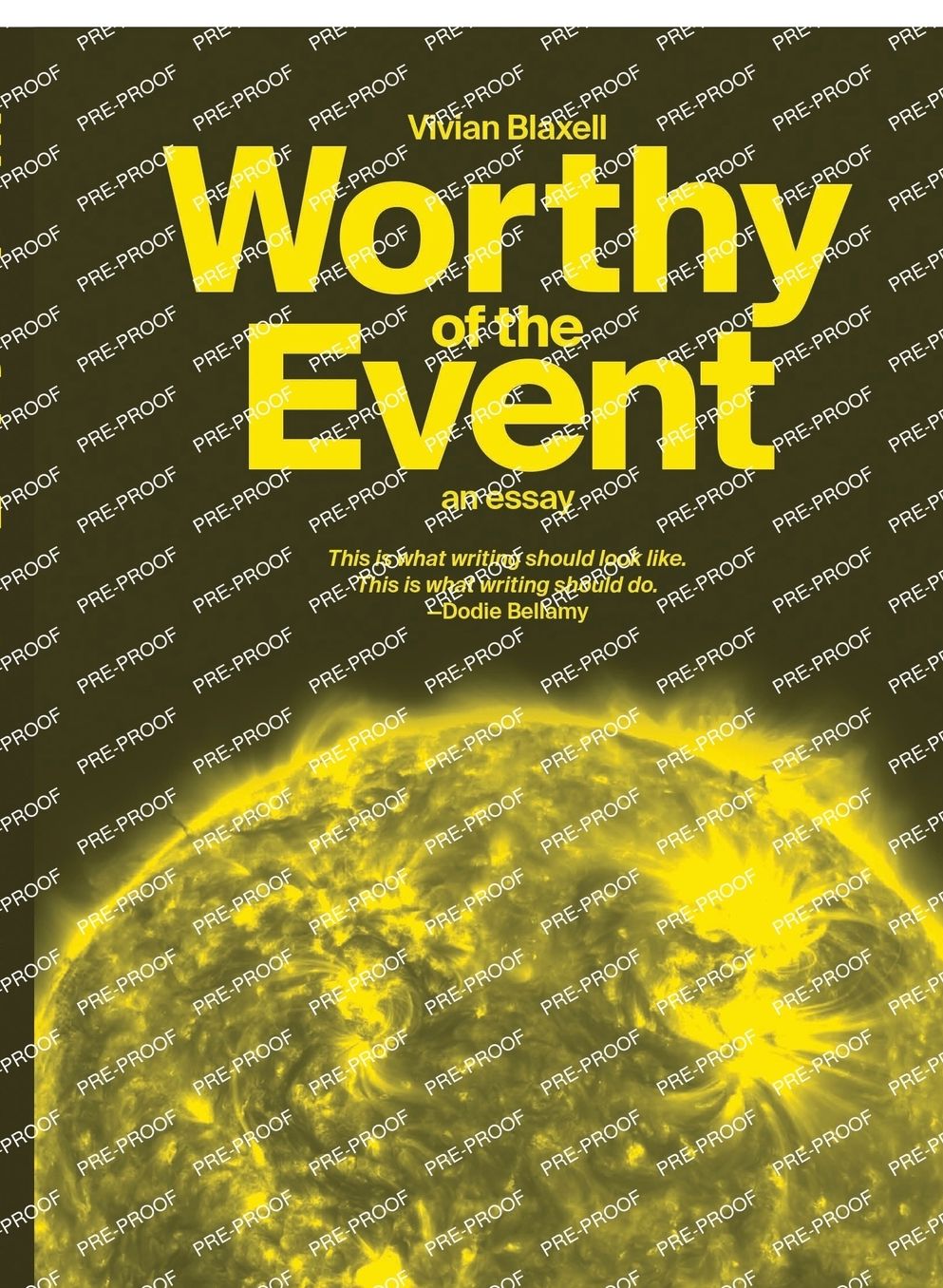 Worthy of the Event: An Essay