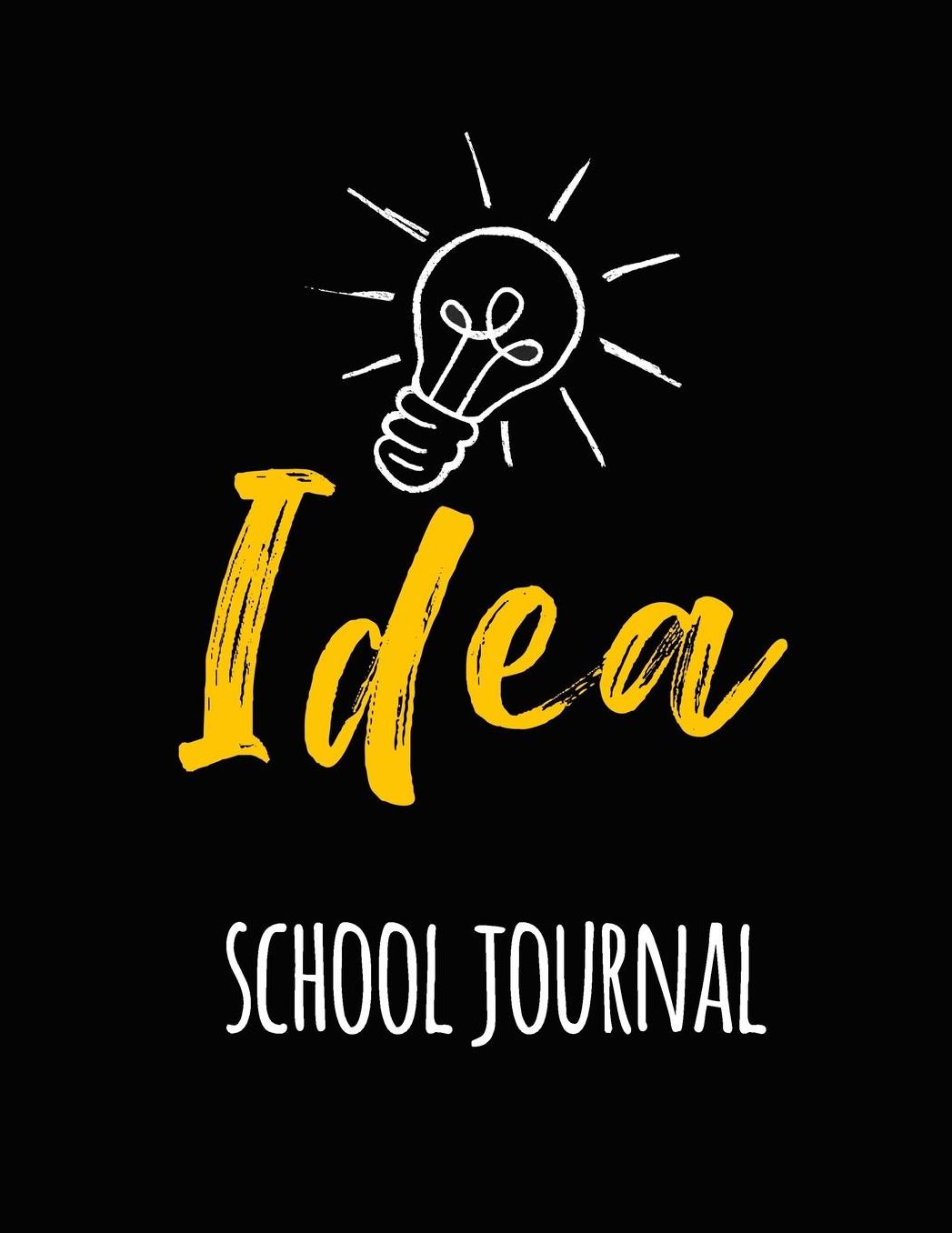 Idea School Journal: Back to School Notebooks (School Supplies for Students)(Notebooks for School)(Composition College Ruled 8.5 X 11)(V26)