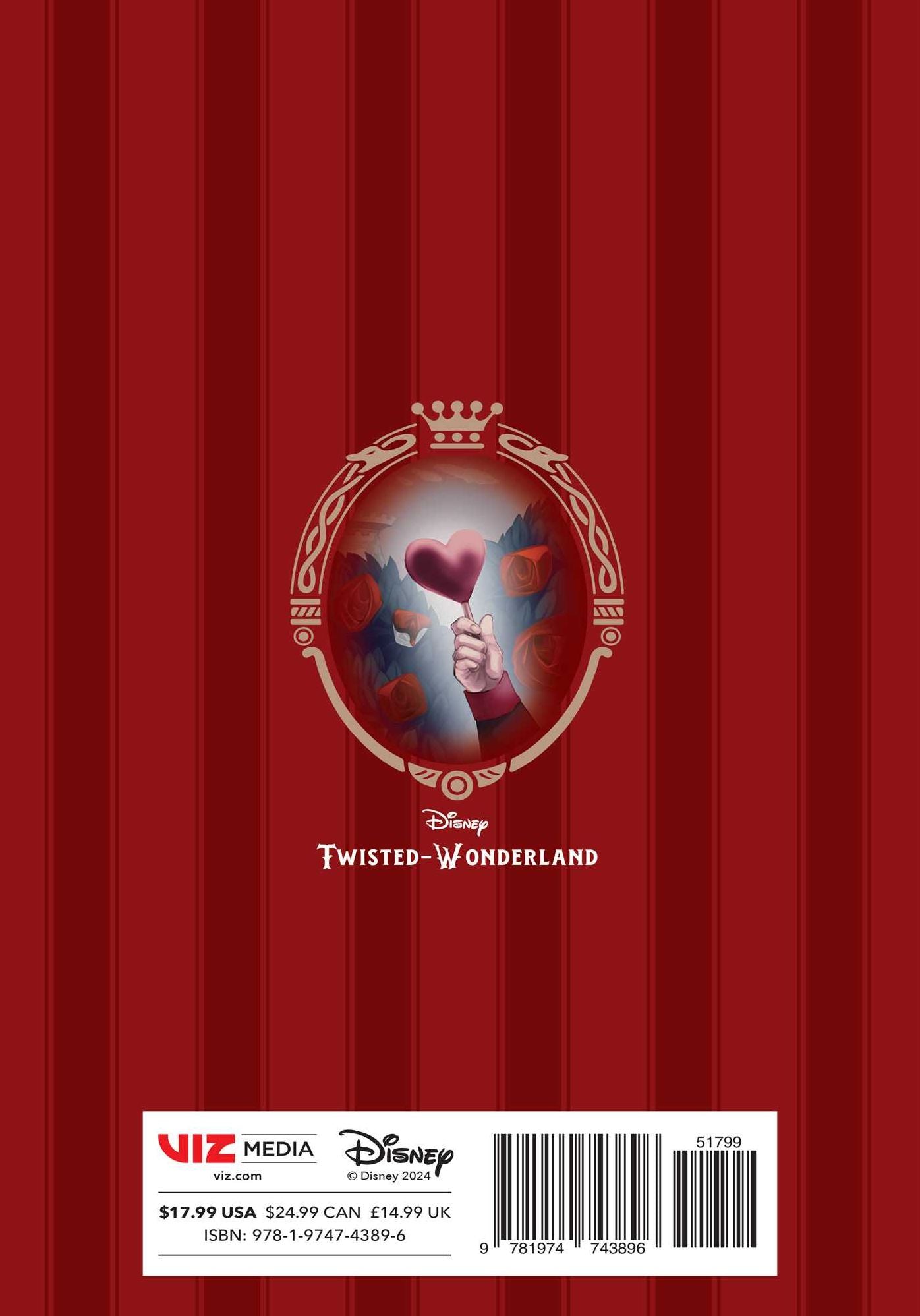 Disney Twisted-Wonderland: Rose-Red Tyrant: The Novel