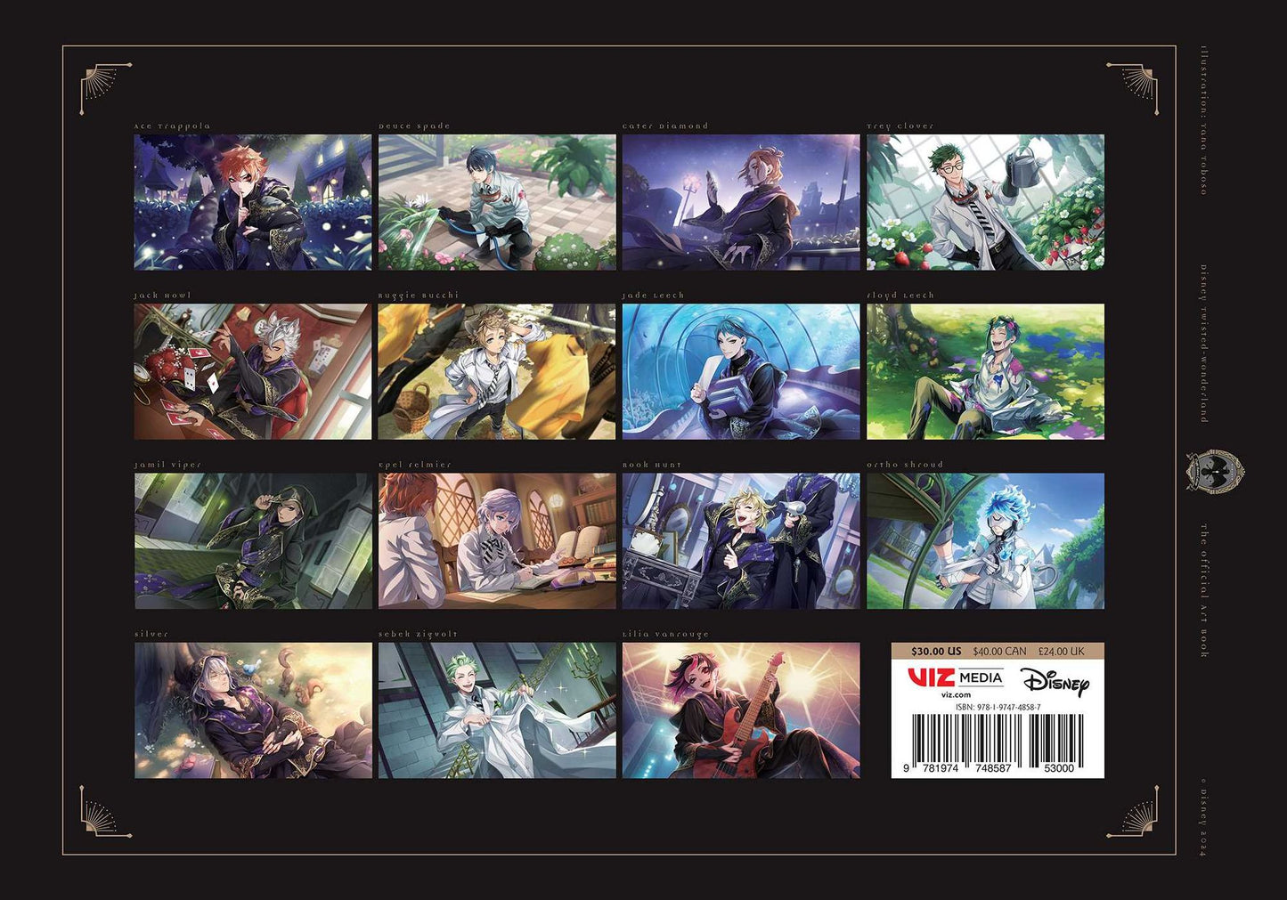 Disney Twisted-Wonderland: The Official Art Book