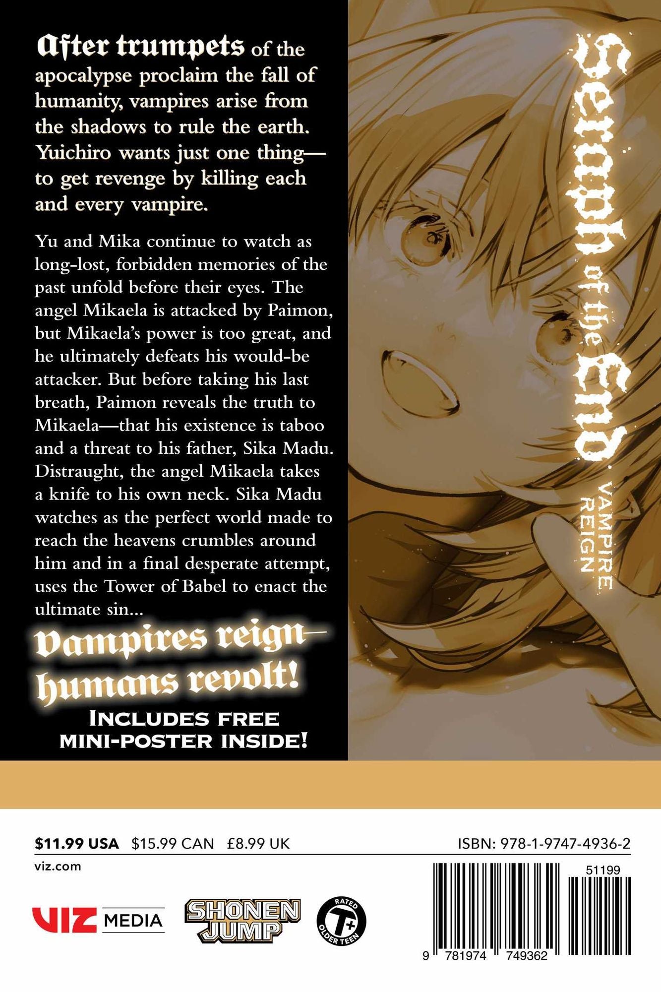 Seraph of the End, Vol. 31: Vampire Reign