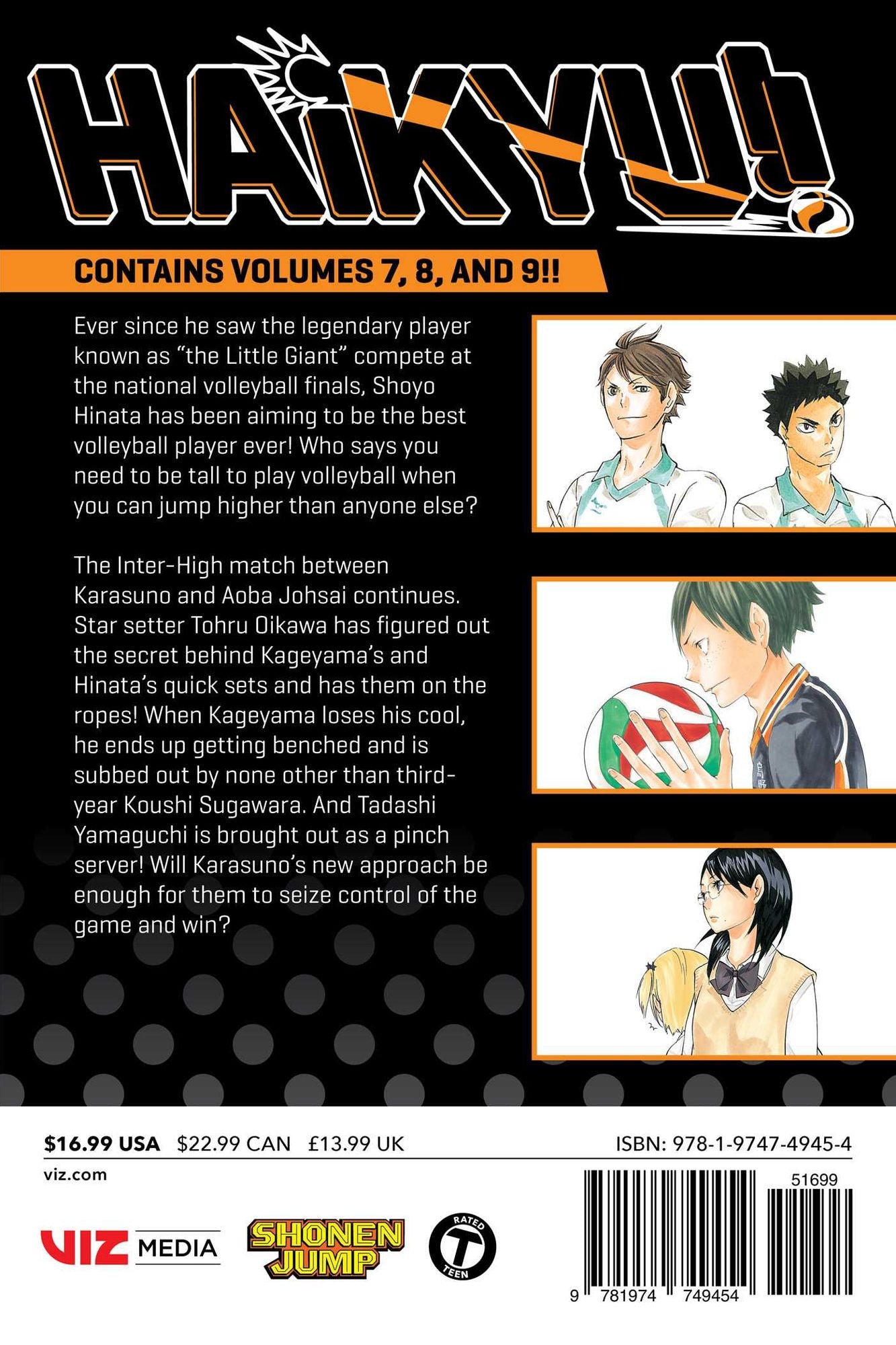 Haikyu!! (3-in-1 Edition), Vol. 3: Includes vols. 7, 8 & 9