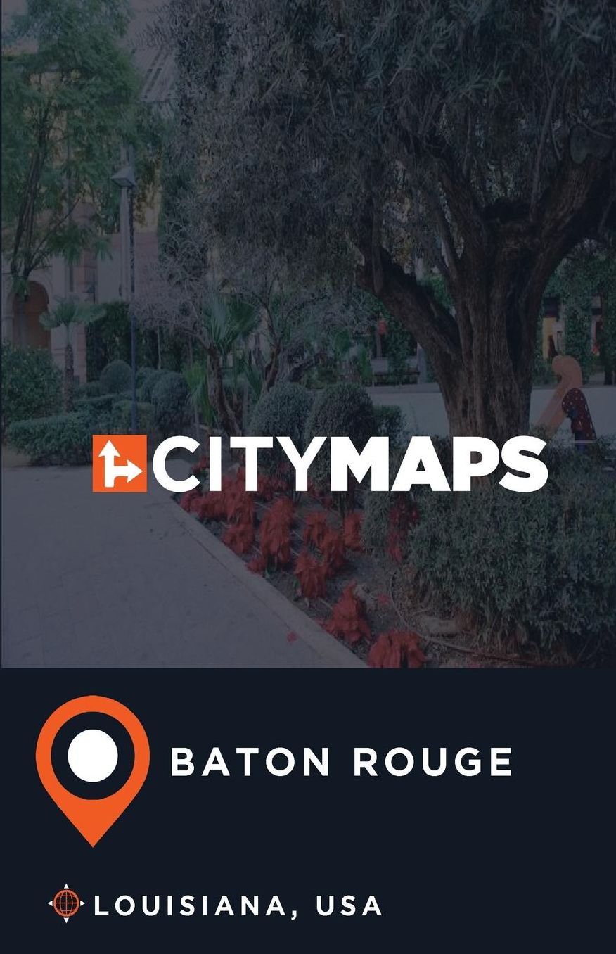 City Maps Baton Rouge Louisiana, USA
