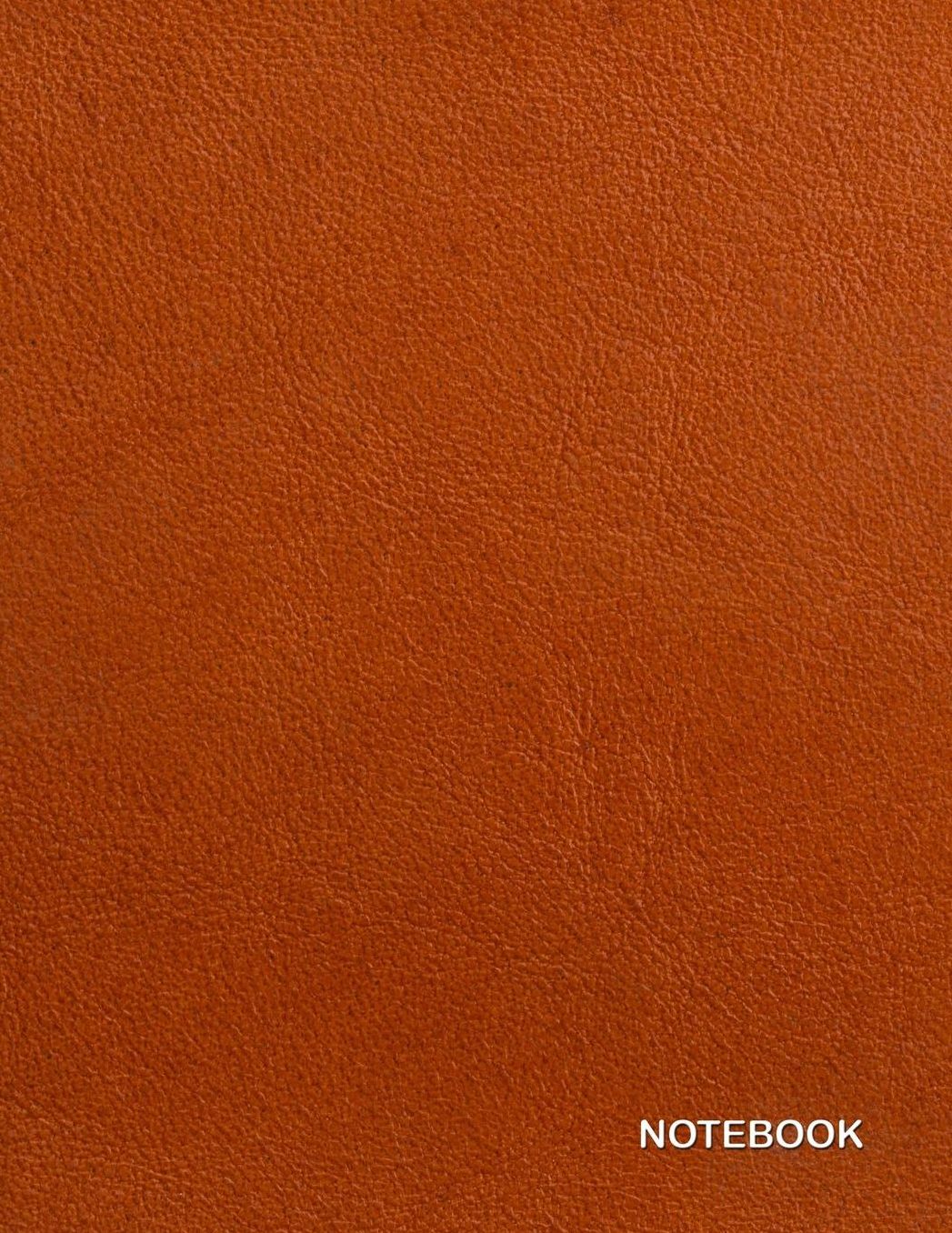 Notebook: Unlined Unruled Big Blank Large 100 Pages 8.5 x 11 Tan Leather Look Notebook For Drawing, Sketching, Journaling & Writing