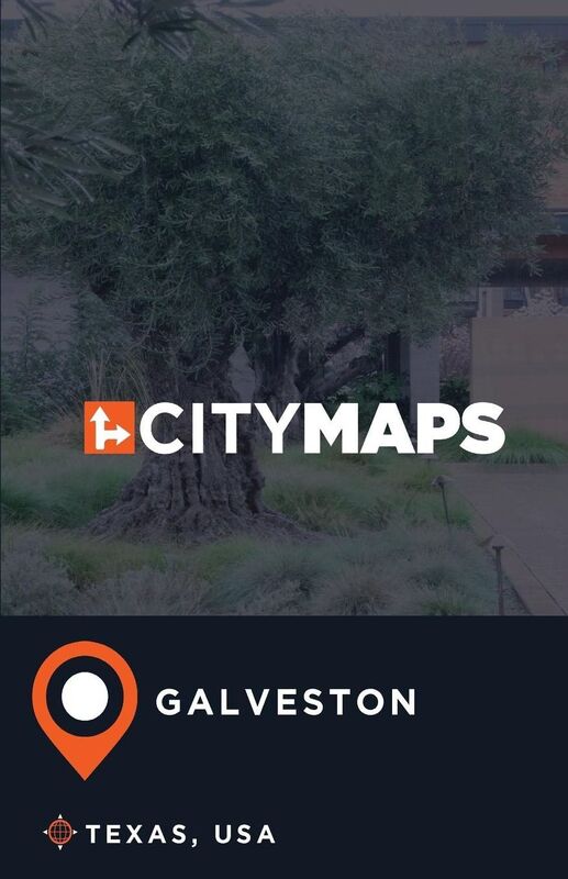 City Maps Galveston Texas, USA