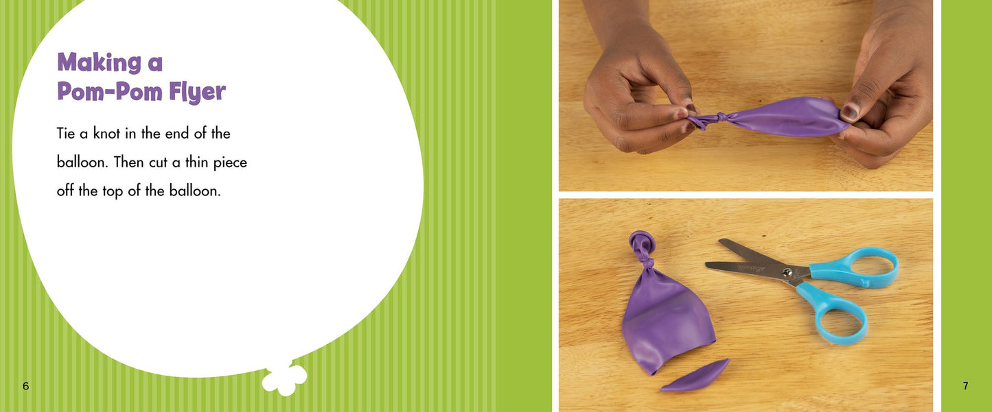 How to Make a Pom-POM Flyer: A 4D Book