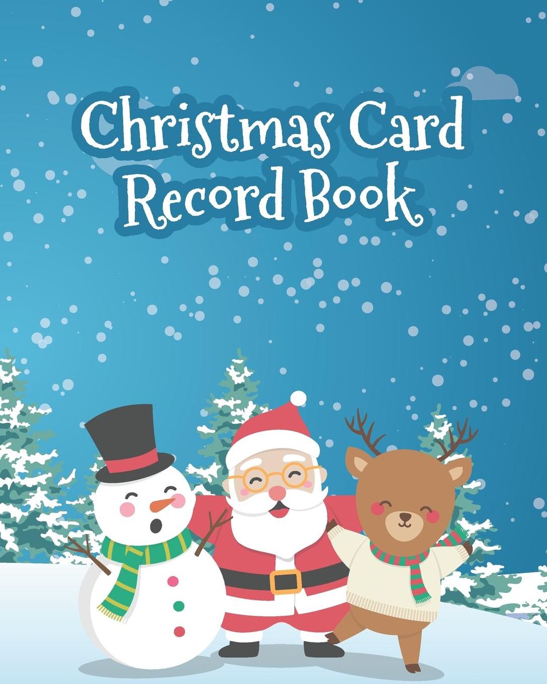 Christmas Card Record Book: Address Book For Christmas Cards (Send & Receive)(V4)