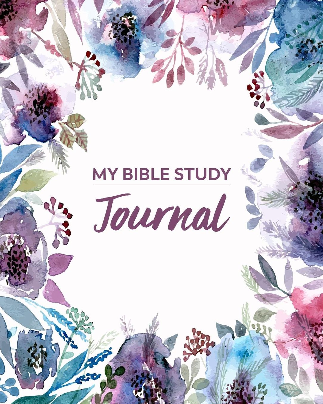My Bible Study Journal: Bible Study Journal / Notebook (Pink)