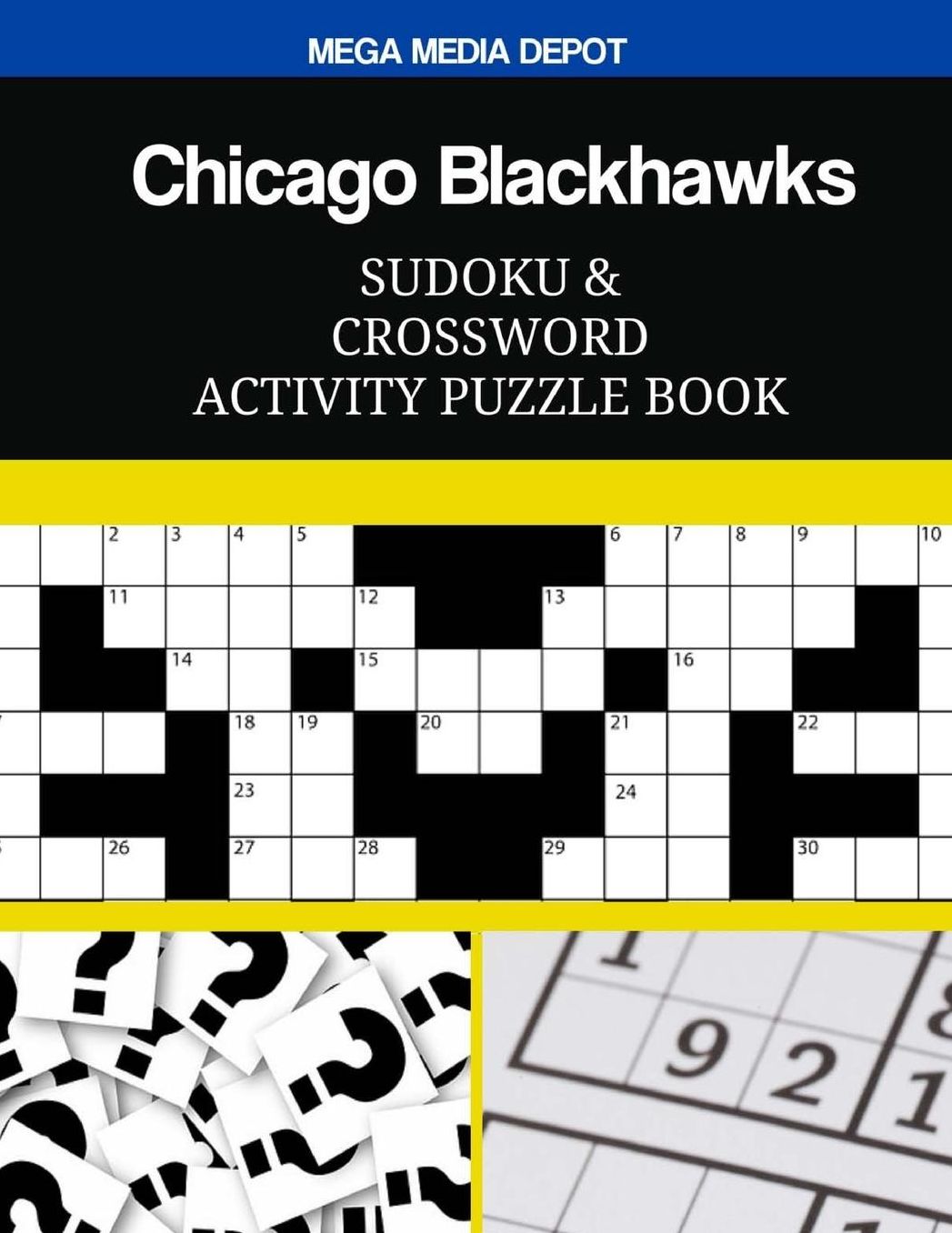 Chicago Blackhawks Sudoku and Crossword Activity Puzzle Book