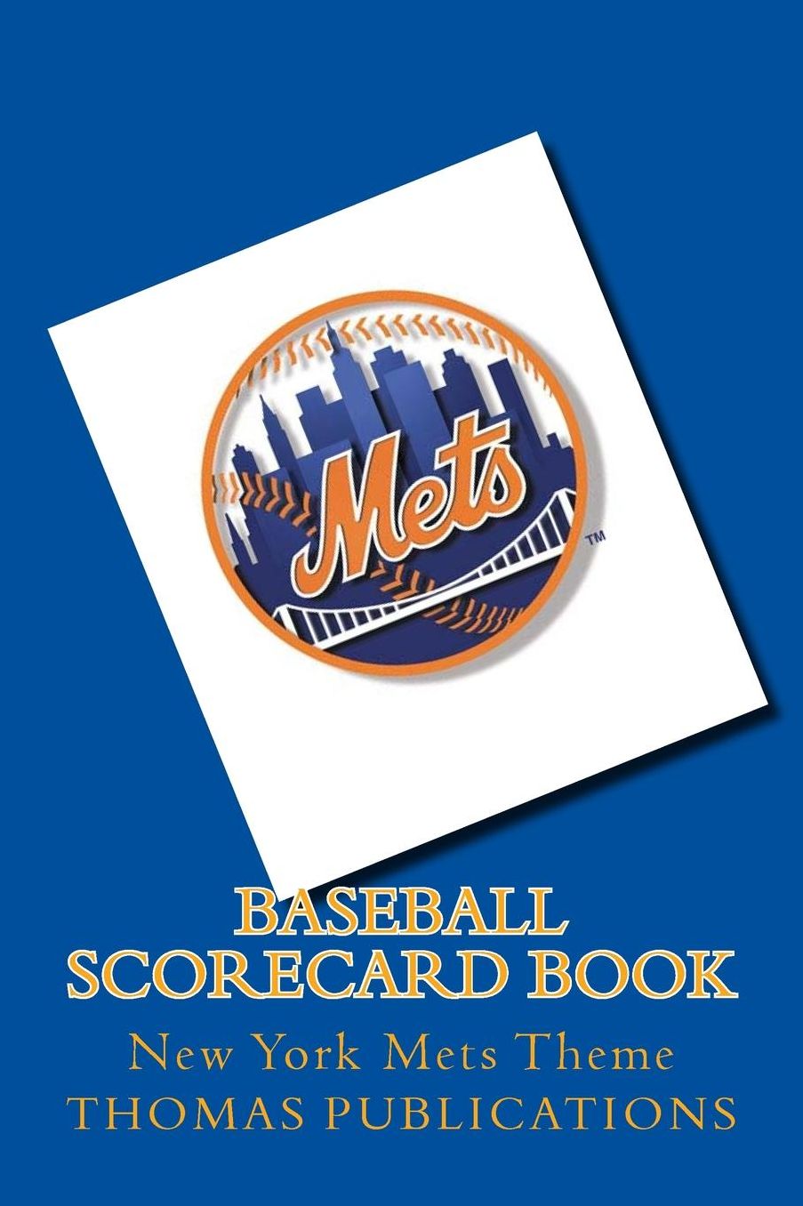 Baseball Scorecard Book: New York Mets Theme