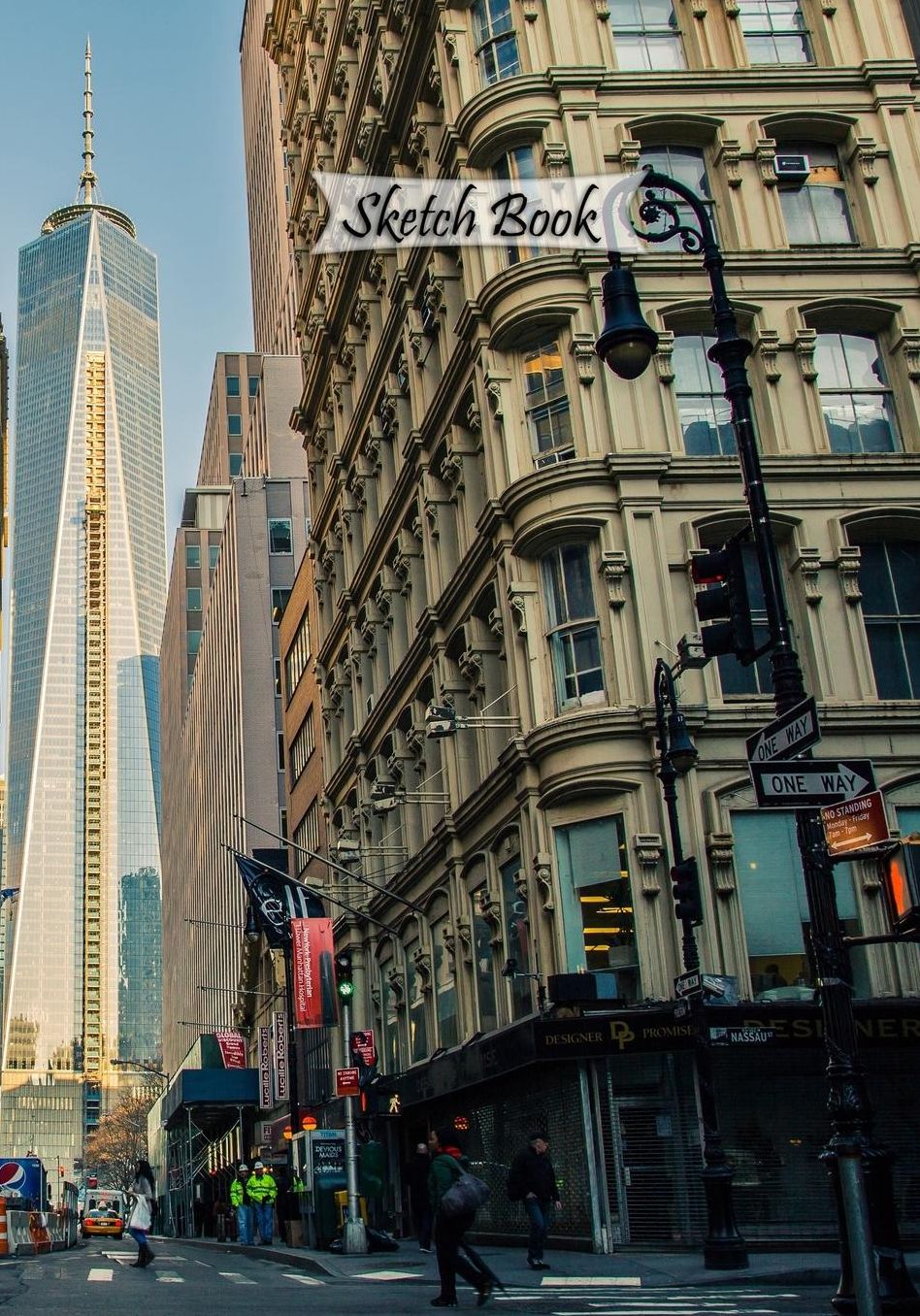 Sketch Book: New York Skyscrapper, 7 X 10, 120 Pages: Drawing, Doodling or Sketching Books