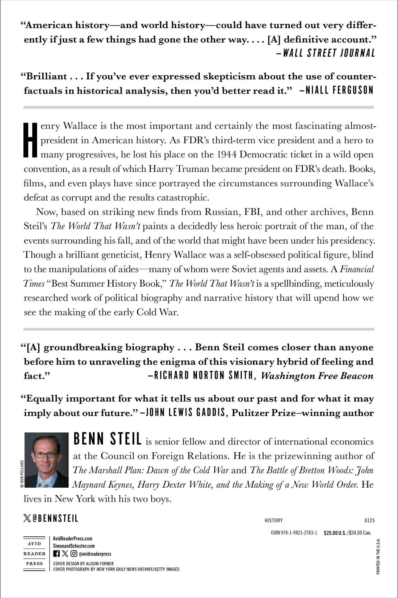 The World That Wasn't: Henry Wallace and the Fate of the American Century