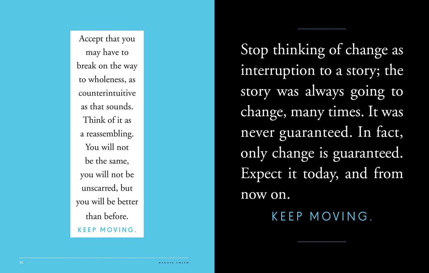 Keep Moving: Notes on Loss, Creativity, and Change