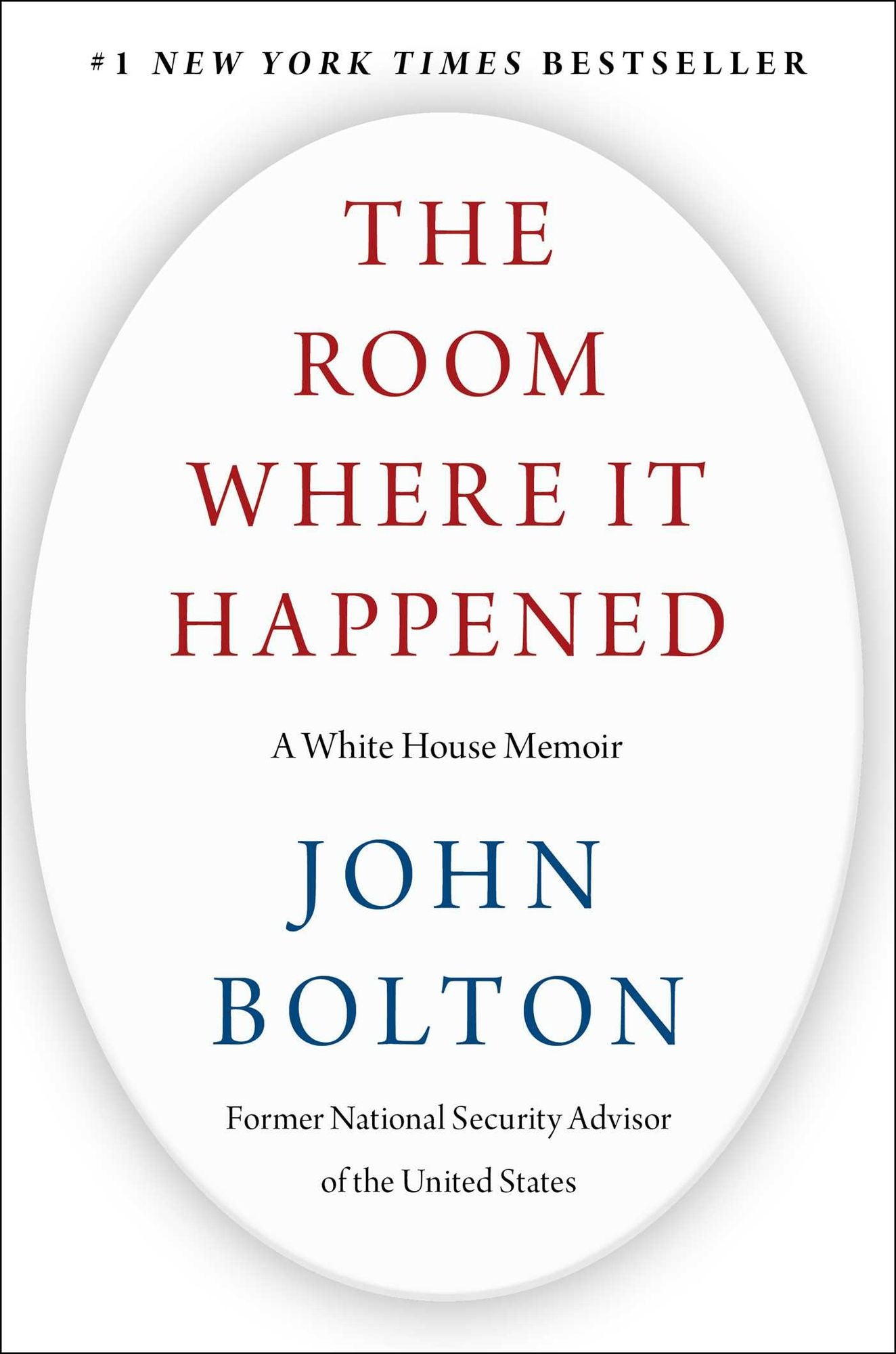 The Room Where It Happened: A White House Memoir