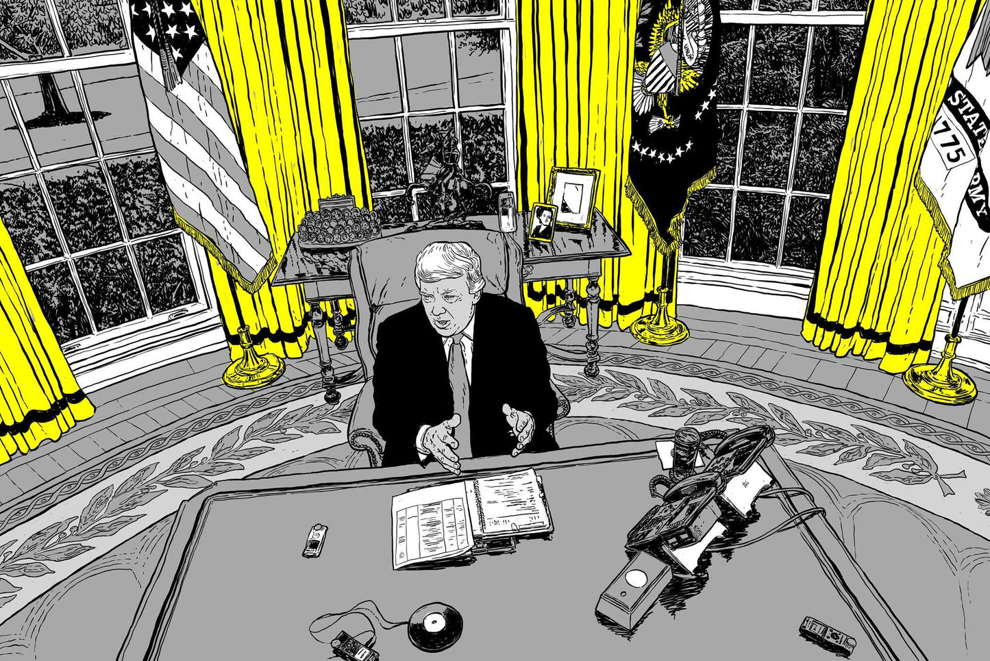 The Mueller Report Illustrated : The Obstruction Investigation