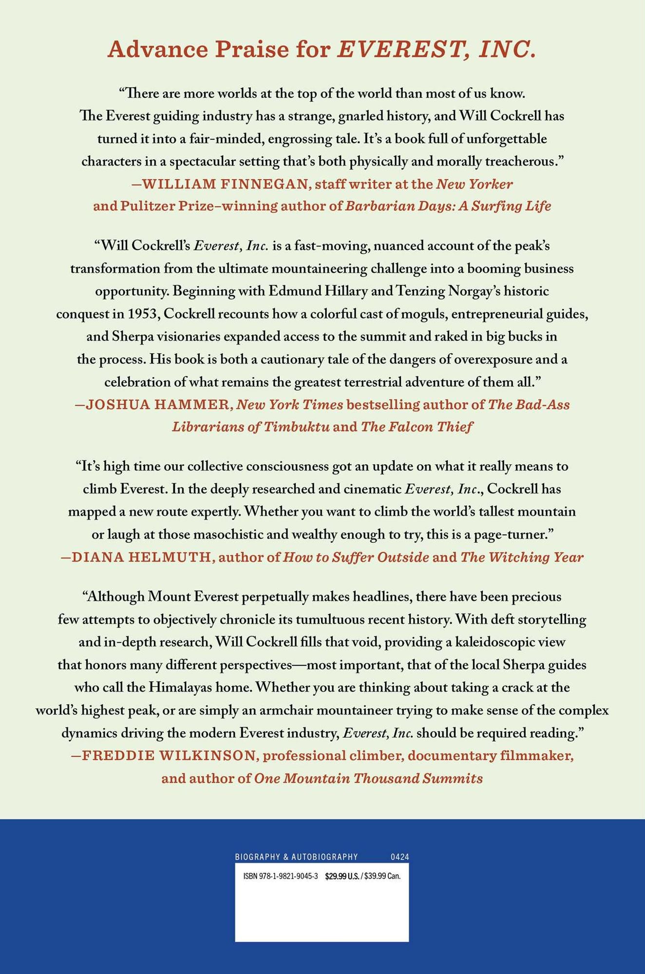 Everest, Inc.: The Renegades and Rogues Who Built an Industry at the Top of the World