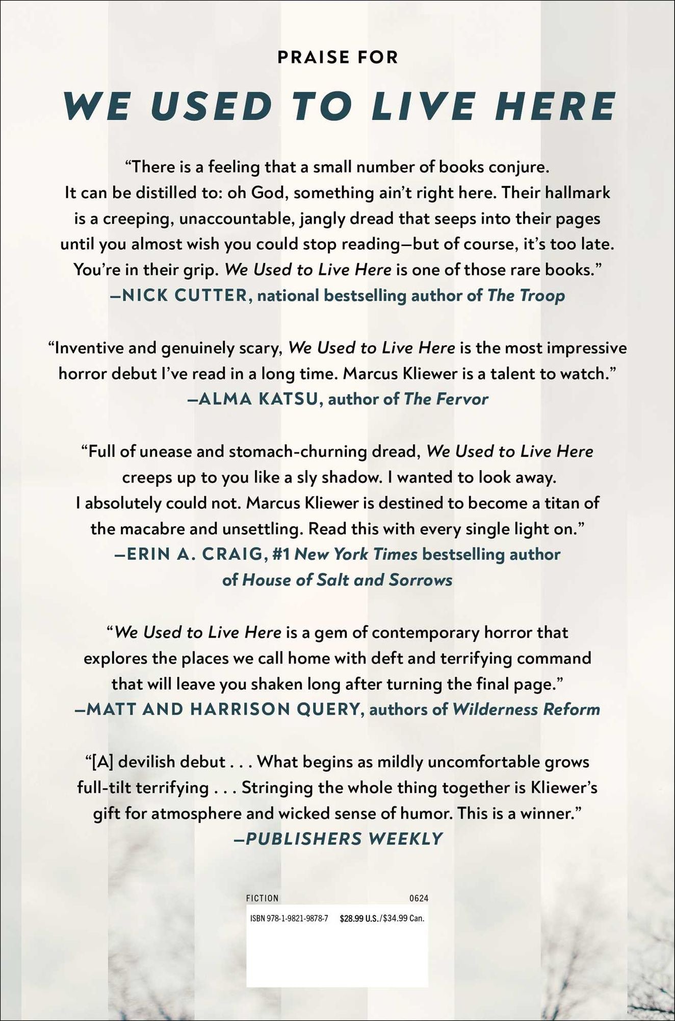 We Used to Live Here: A Novel