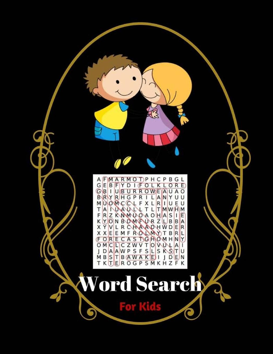 Word Search for Kids: 365 Puzzles Games Large Print Fun Games for Kids Teens Word Finds