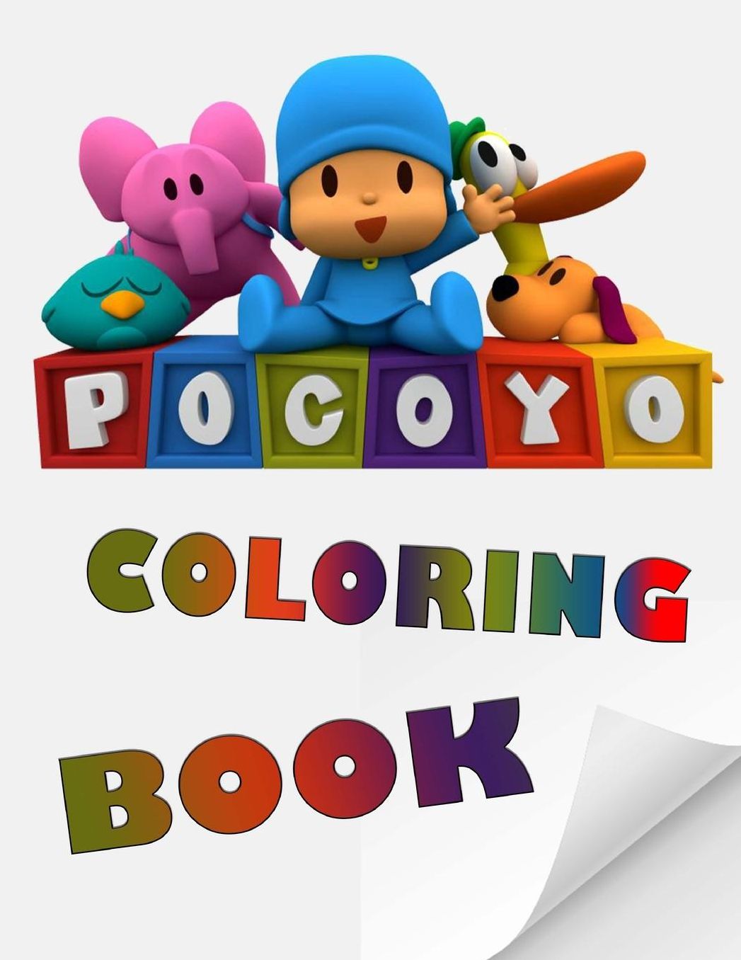 Pocoyo Coloring Book