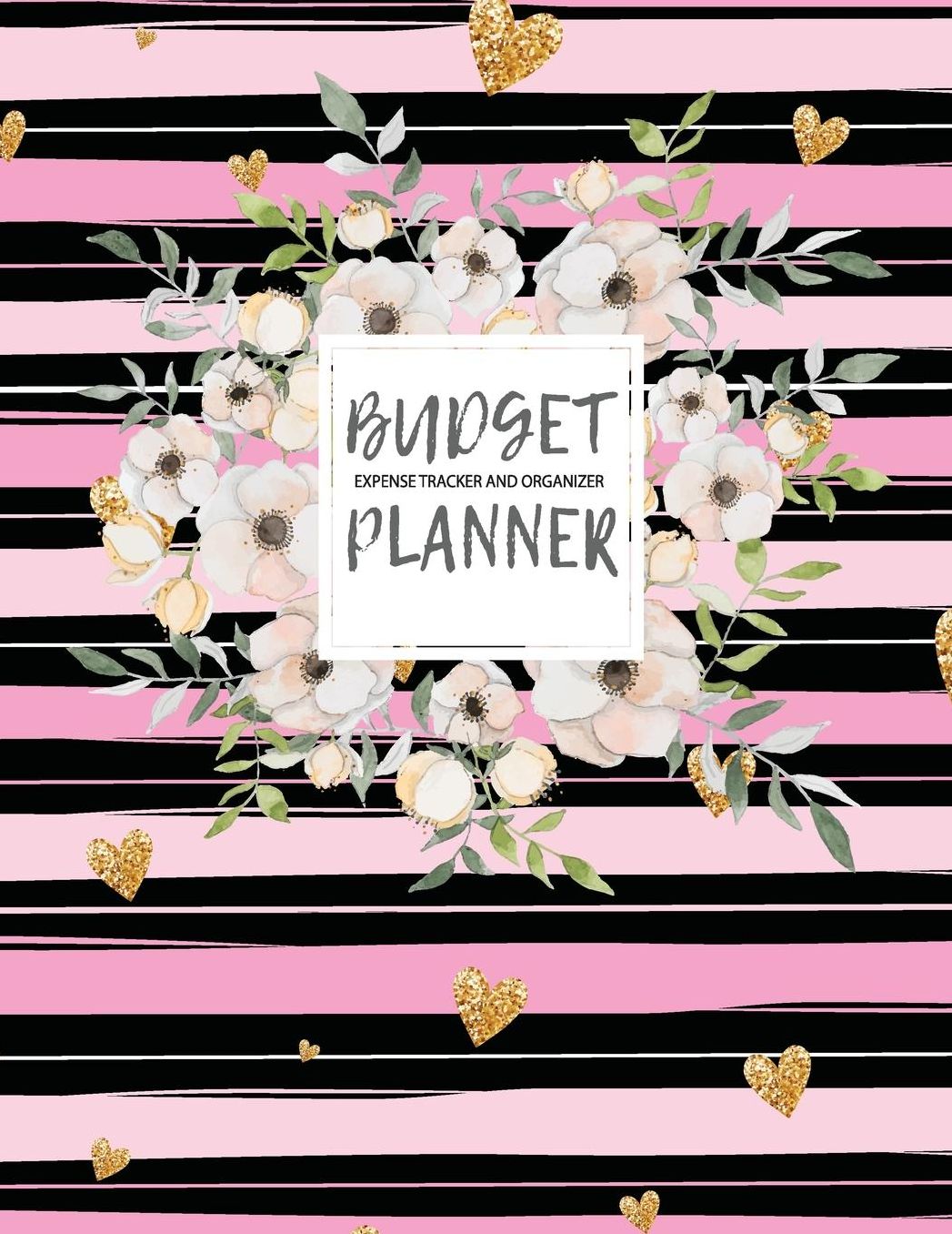 Budget Expense Tracker and Organizer Planner: Glitter Weekly Expense Tracker Bill Organizer Notebook Business Money Personal Finance Journal Planning Workbook Monthly Budget Planner
