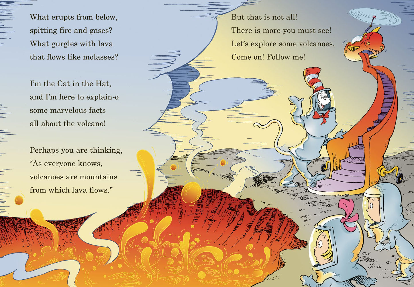 Oh, the Lavas That Flow!: All About Volcanoes