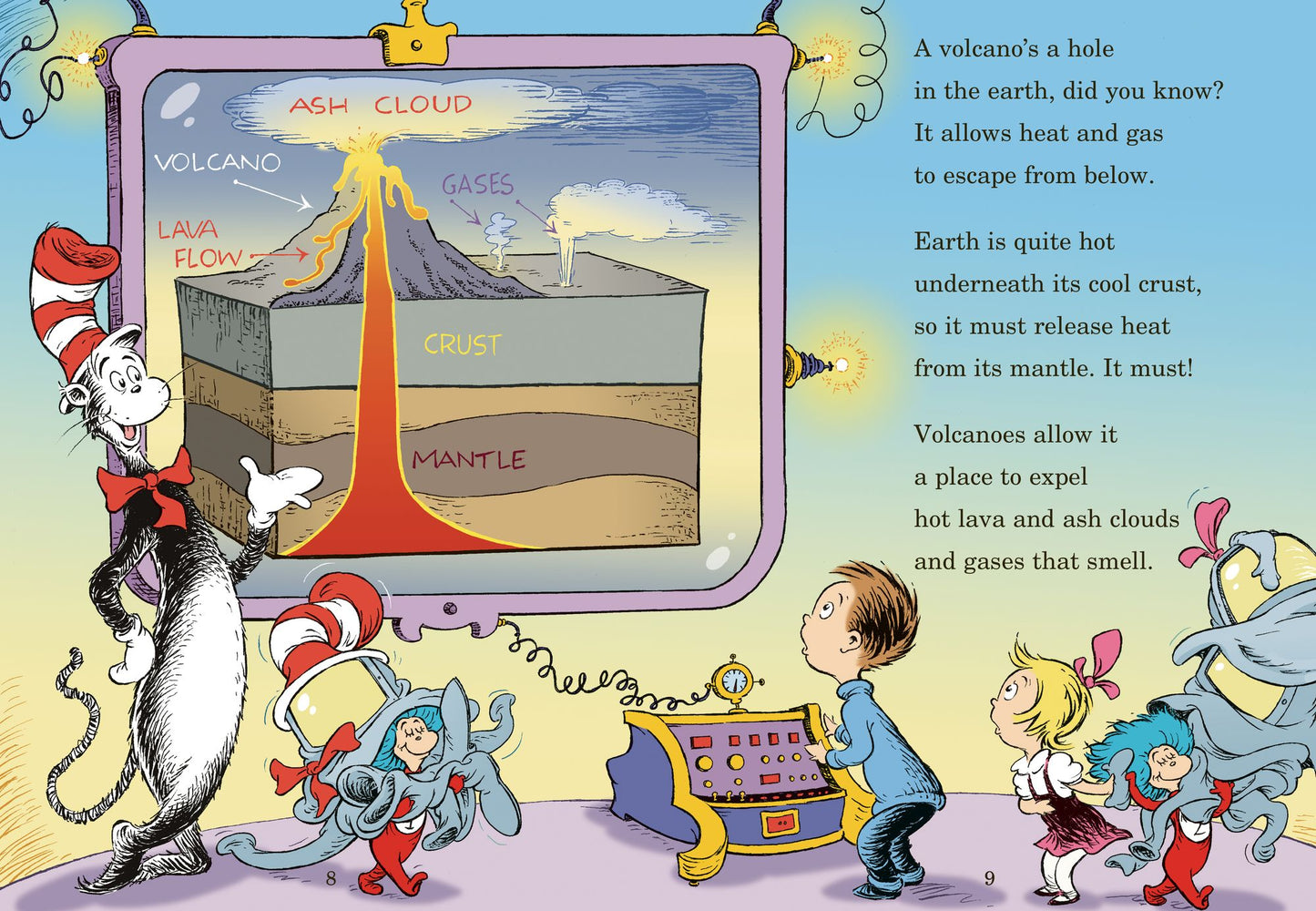 Oh, the Lavas That Flow!: All About Volcanoes