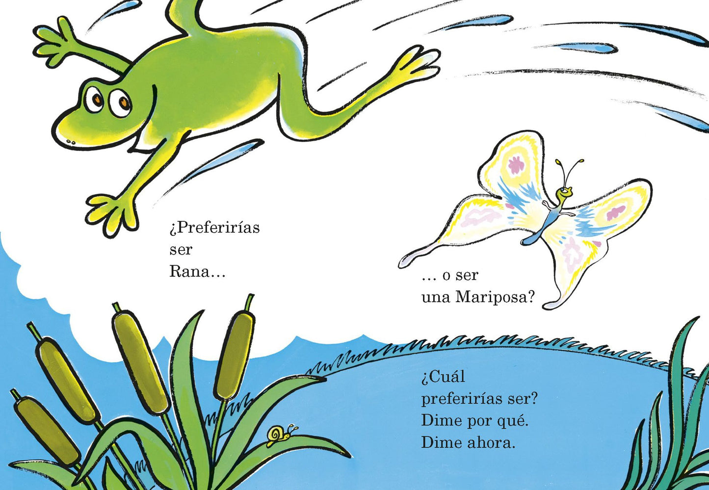 ¨Preferir¡as ser una rana? / Would You Rather Be a Bullfrog?