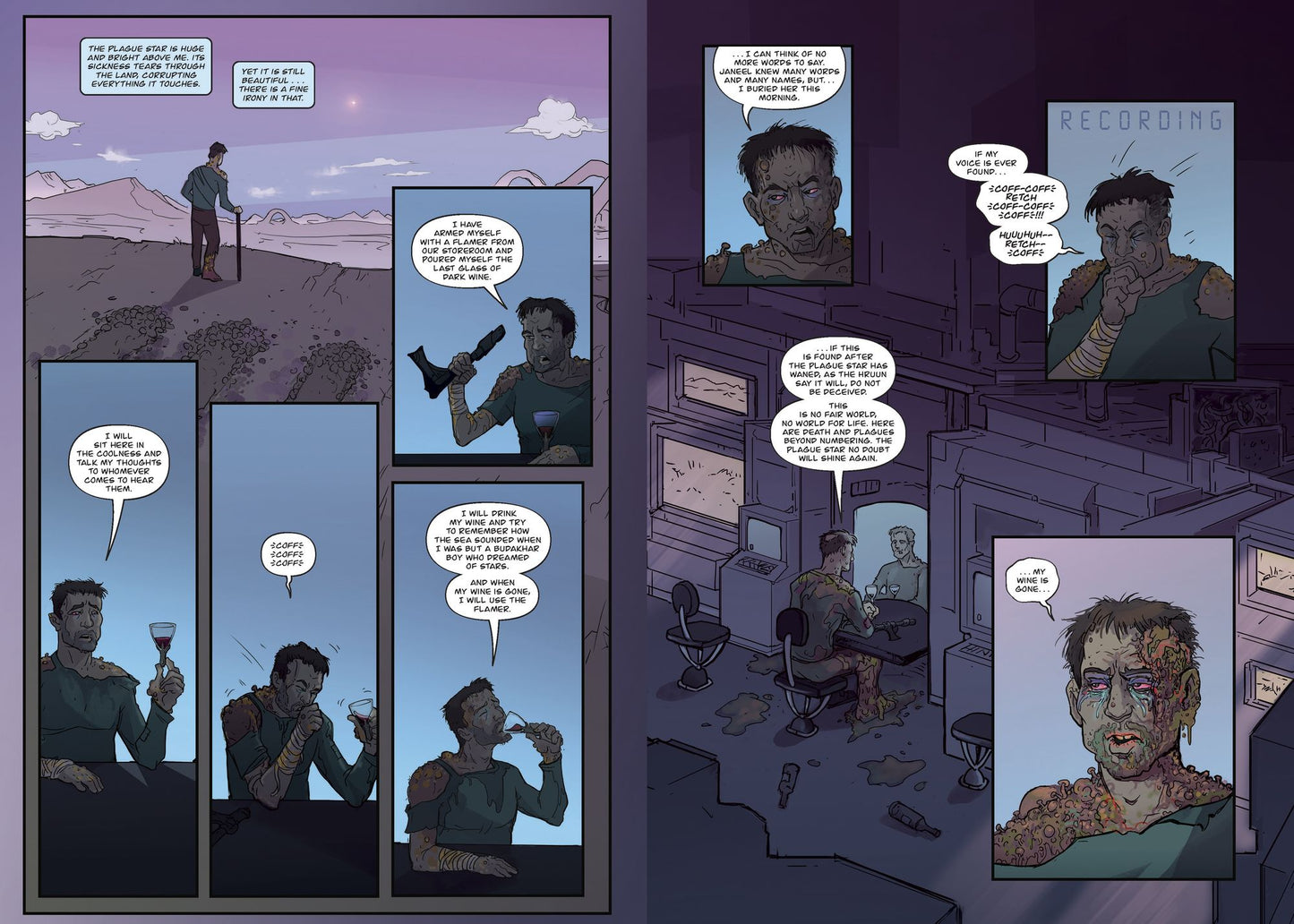 Voyaging, Volume One: The Plague Star [A Graphic Novel]