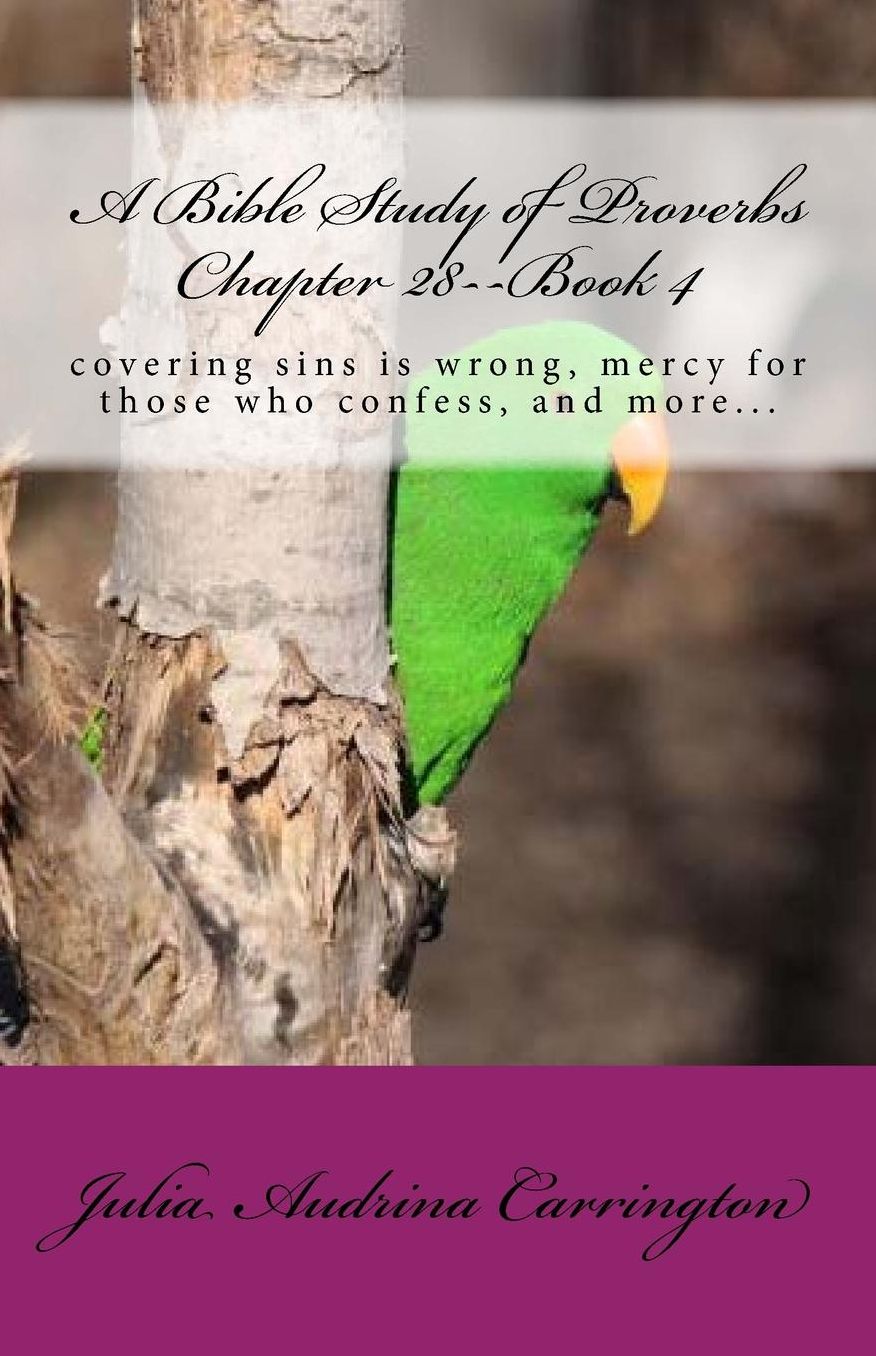 A Bible Study of Proverbs Chapter 28--Book 4