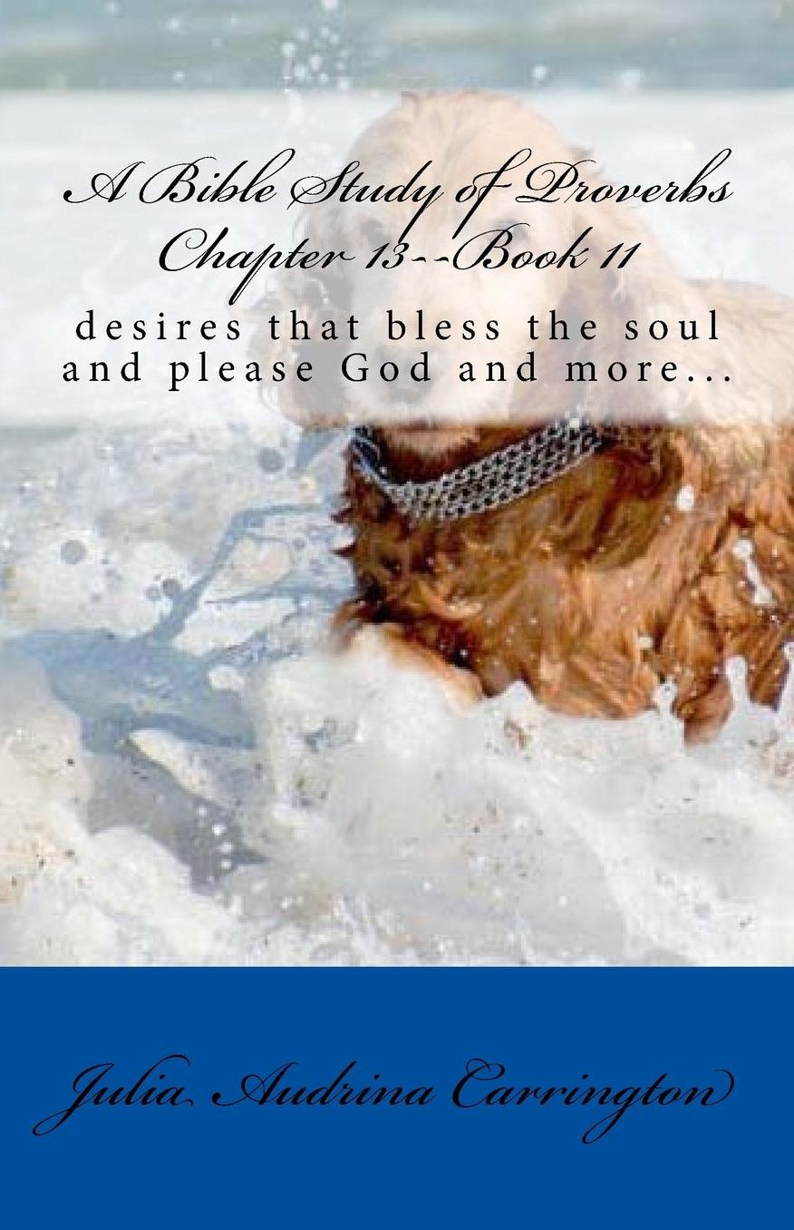 A Bible Study of Proverbs Chapter 13--Book 11